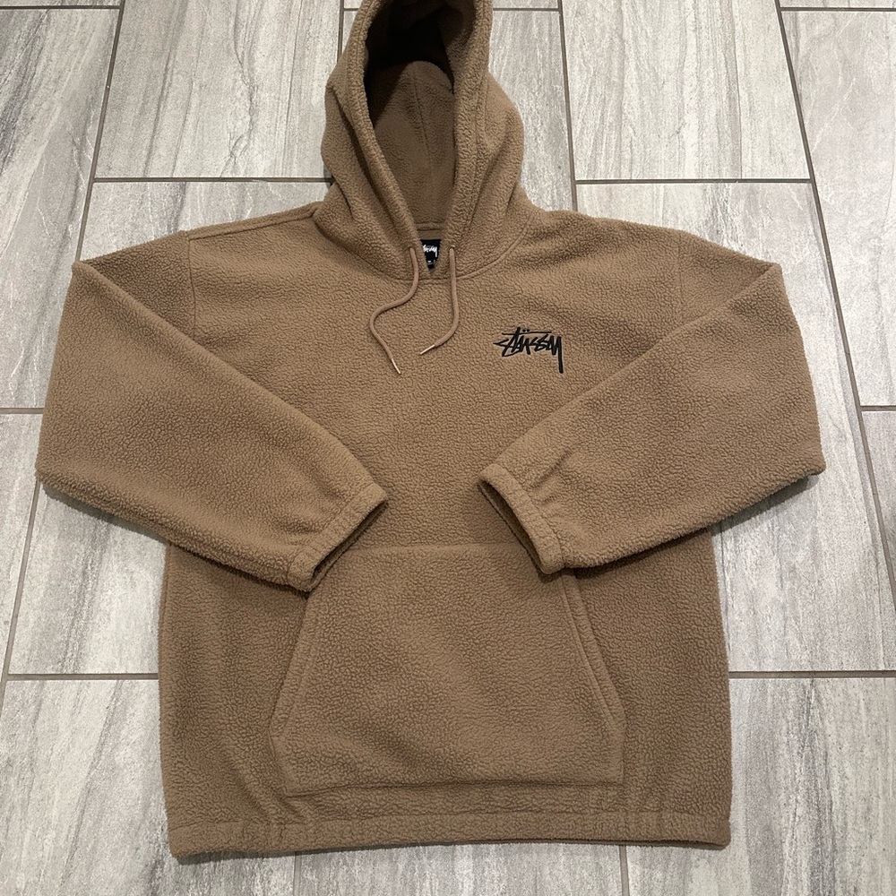 Stussy Tan Fleece Pullover